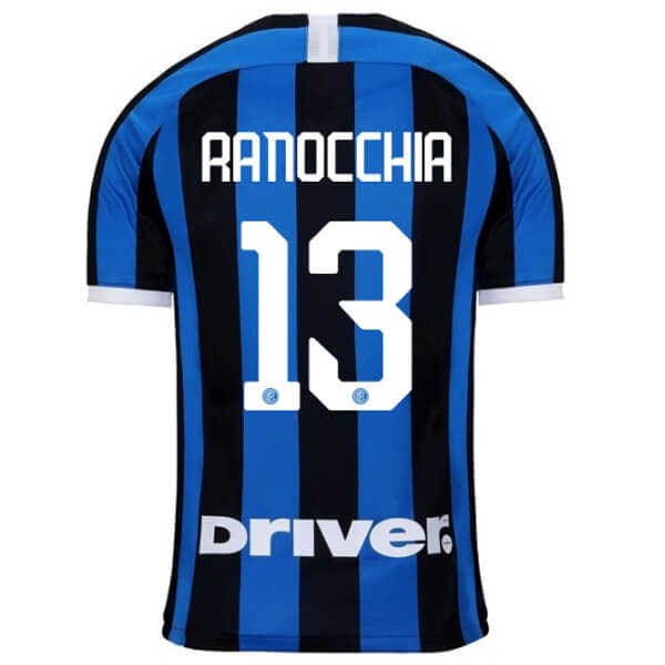 Camiseta Inter Milan NO.13 Ranocchia 1ª 2019-2020 Azul